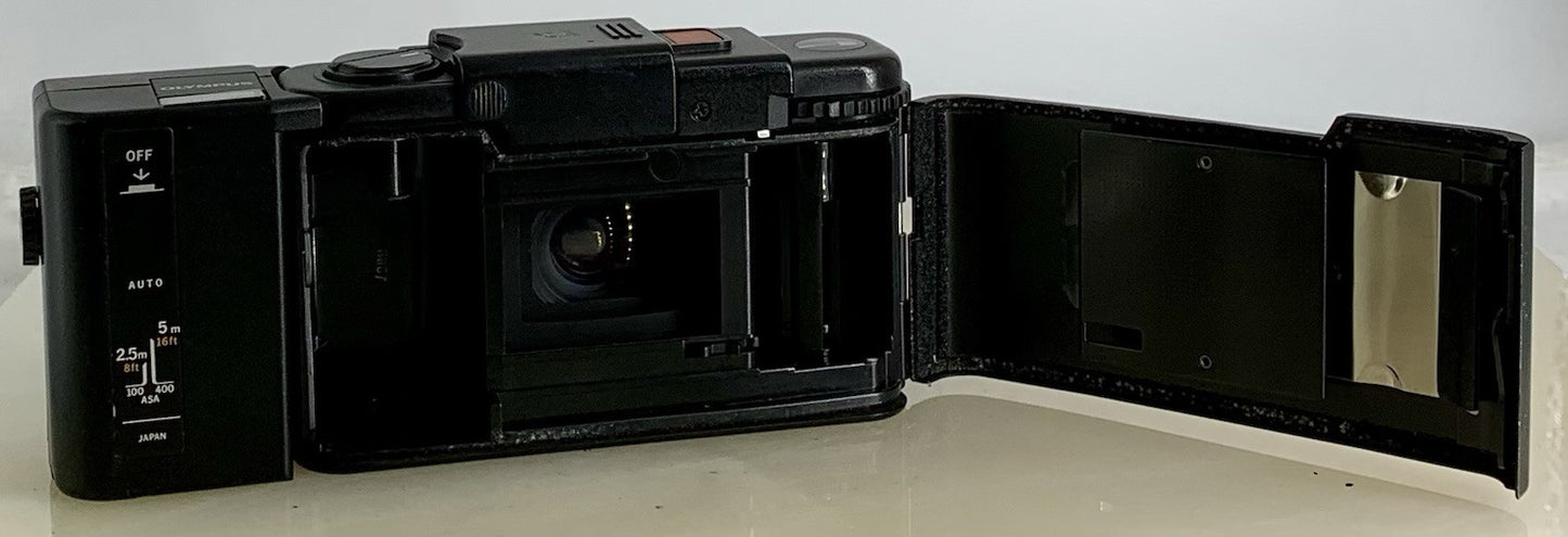 TESTEDOlympus XA 35mm Compact Rangefinder Film Camera A11 ELECTRIC FLASH #9058