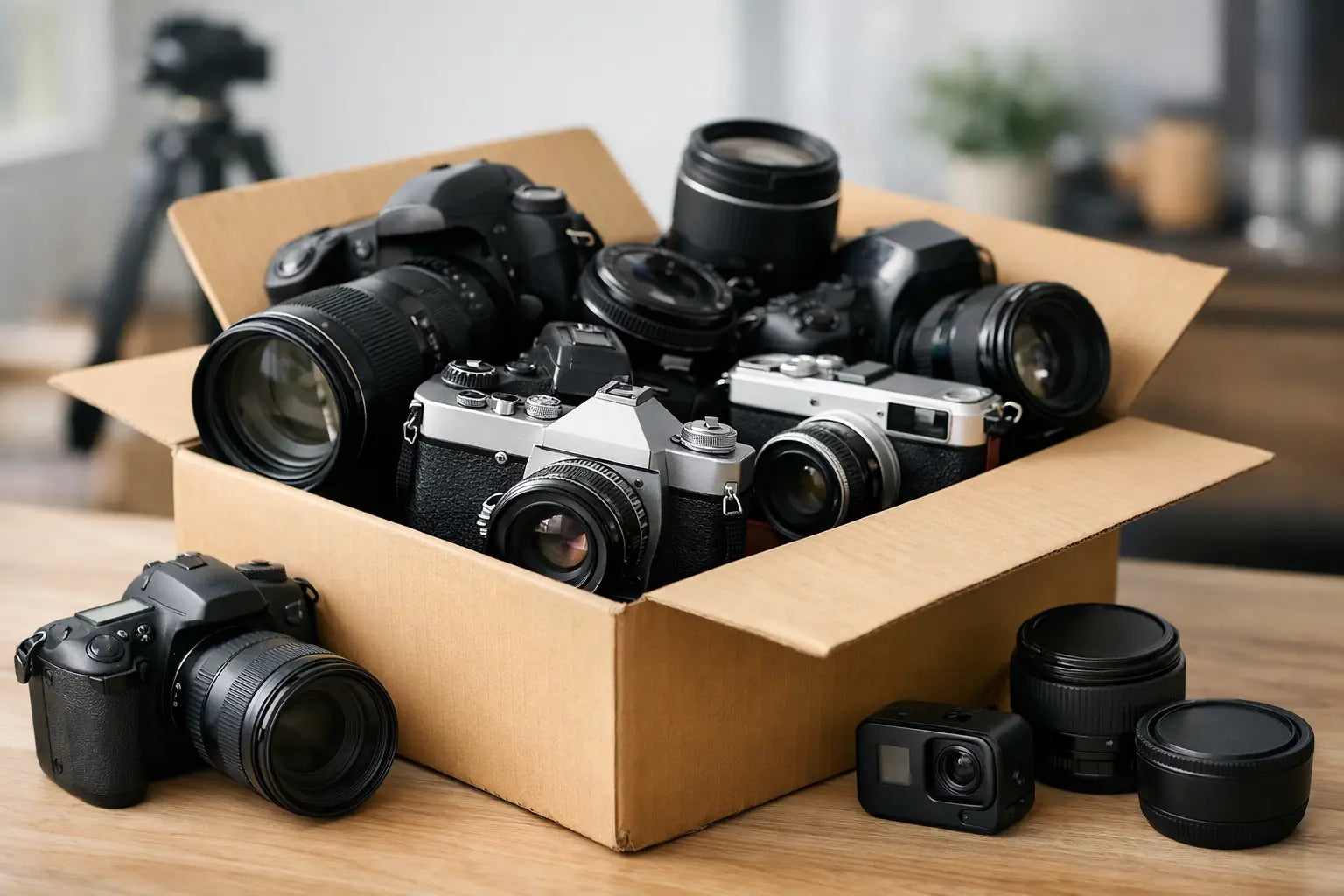 Selling Mixed Camera Job Lot in the UK