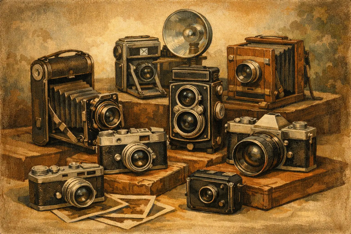 12 best vintage cameras to collect