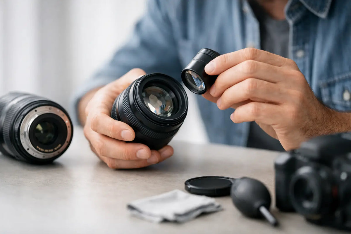 How to Inspect Pre Owned Lenses Properly