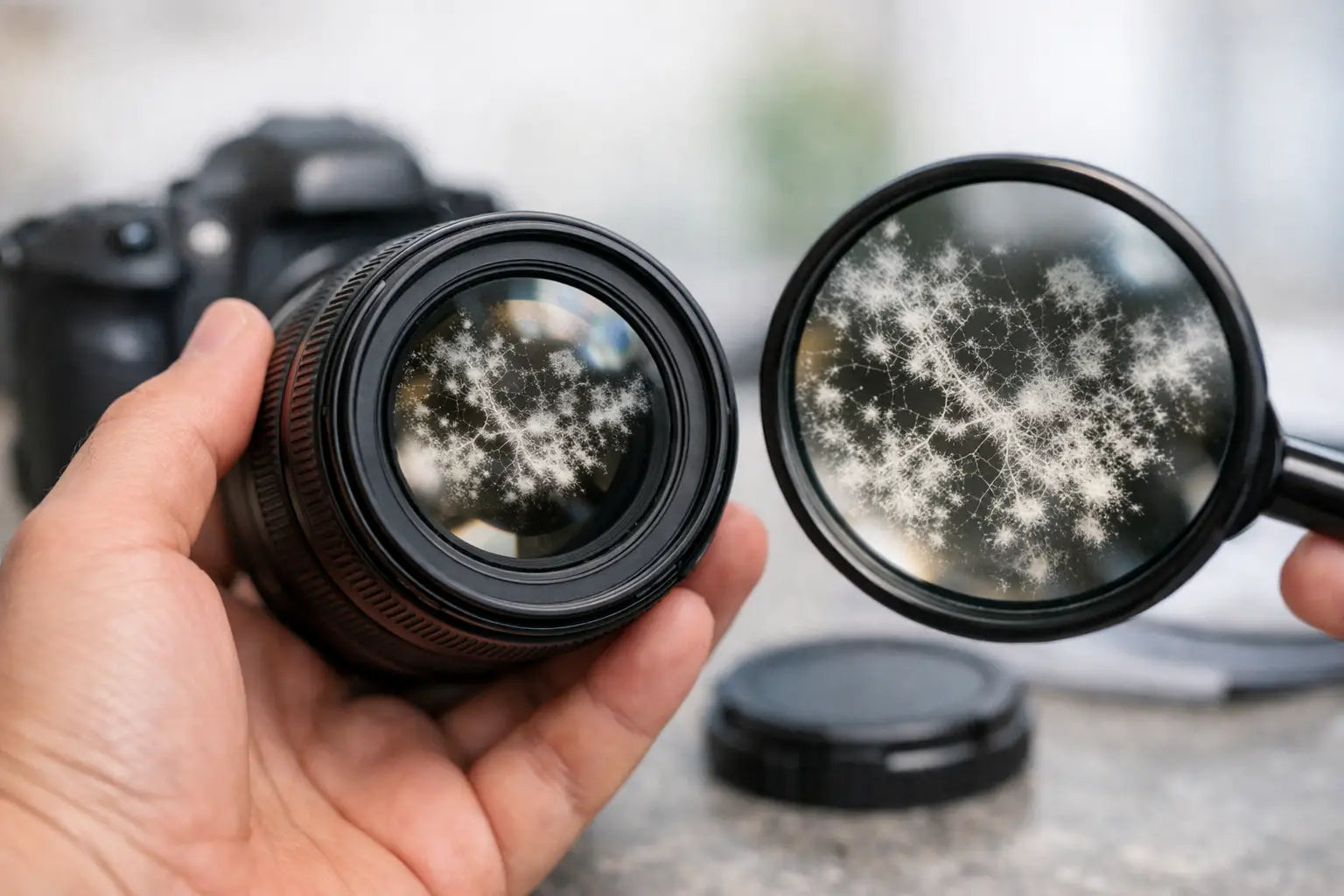 How to Spot Camera Fungus Fast