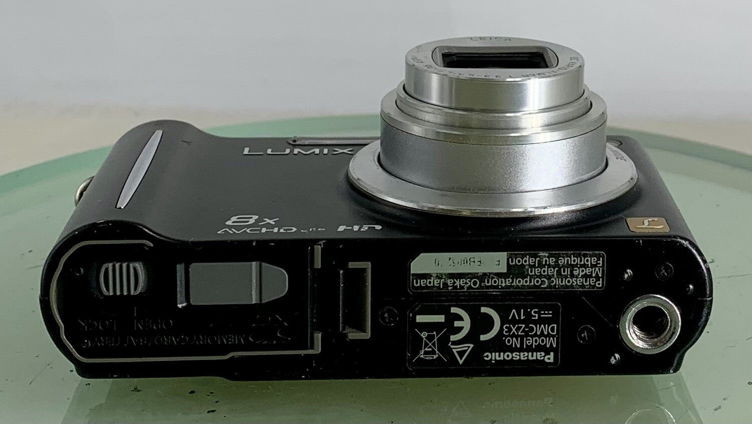 Panasonic Lumix Dmc-Zx3 8X Compact Digital Camera+Charger+SD Card+Tested - 3228