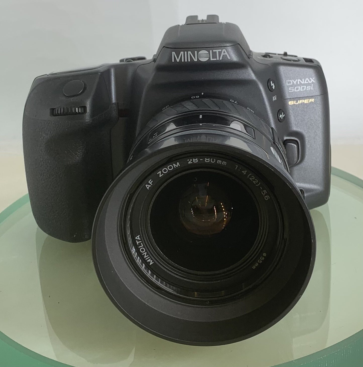 Minolta Dynax 500si Super 35mm SLR camera With AF 28-80mm Lens + Tested - 2211
