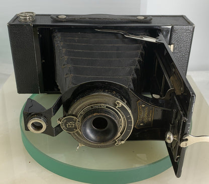 Kodak No.2CFolding Autographic Brownie. 1913. ANTIQUE Kodak. SHUTTER WORK #428