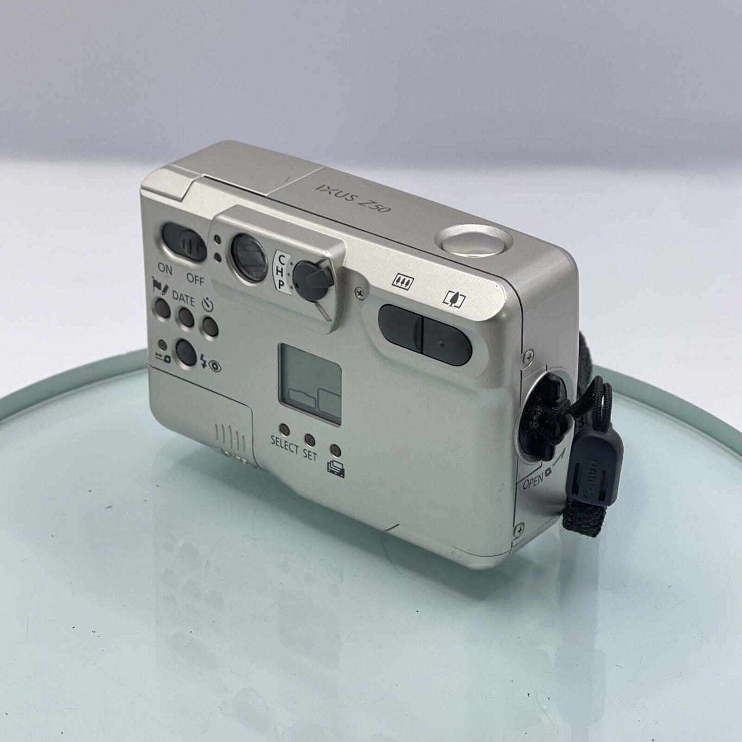 Vintage Canon IXUS Z50 APS Compact Film Camera Case & instructions Tested#6265