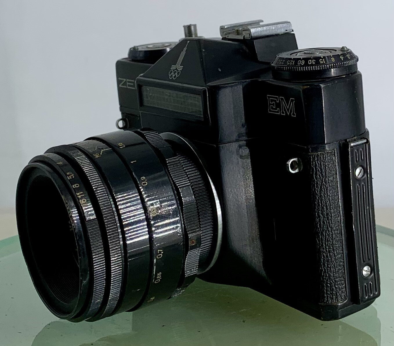Vintage USSR "ZENIT-EM" SLR Camera + HELIOS-44 Lens 2/58 + Tested - 1376