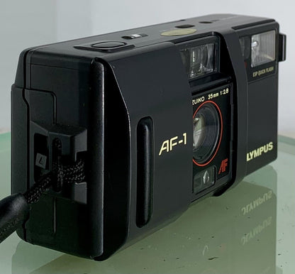 Olympus AF-1 35mm Compact Point & Shoot Film Camera - 35mm f/2.8 Sharp Lens #1542