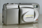Olympus Superzoom 100G 35mm Film Point & Shoot Camera + SILVER + TESTED - 2940