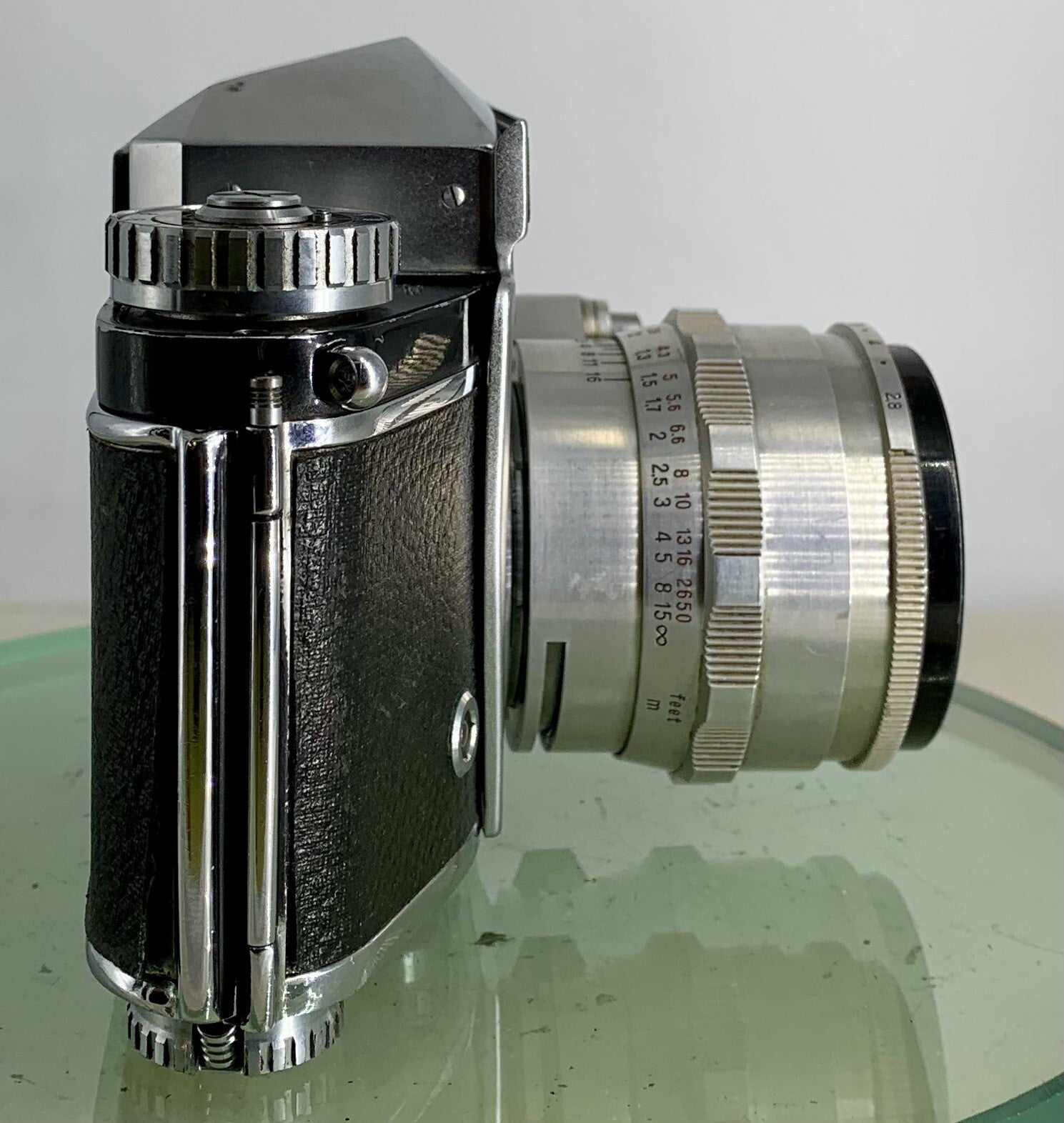 Exakta Varex II B 35mm Camera Carl Zeiss Jena Tessar 2,8 50mm  - Tested #312