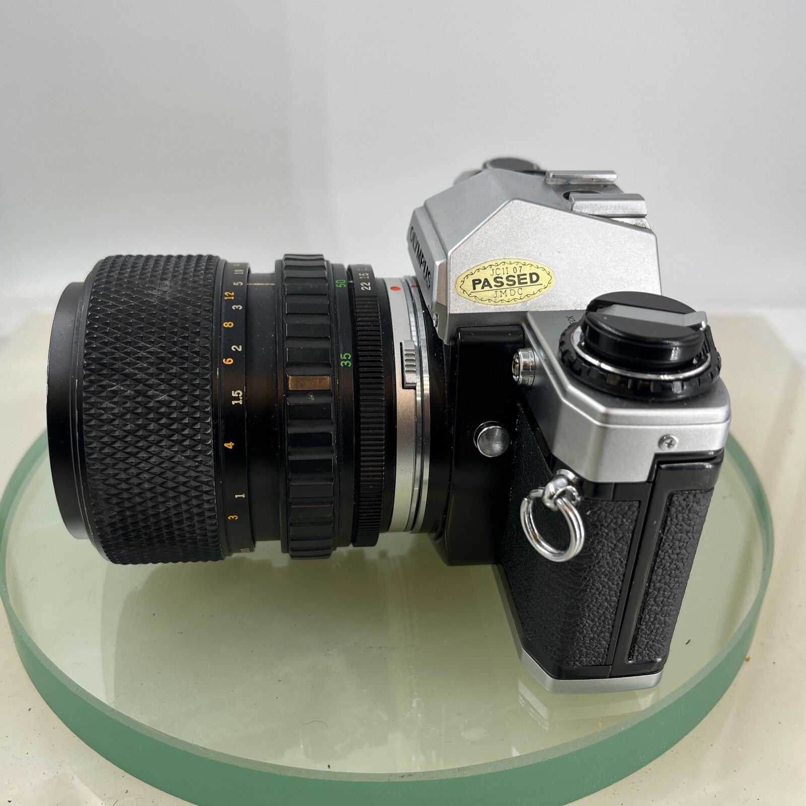 Olympus OM10 35mm SLR Film Camera +Zuiko 35-70mm f4 Lens TESTED / WORKING #9093