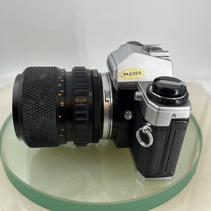 Olympus OM10 35mm SLR Film Camera +Zuiko 35-70mm f4 Lens TESTED / WORKING #9093
