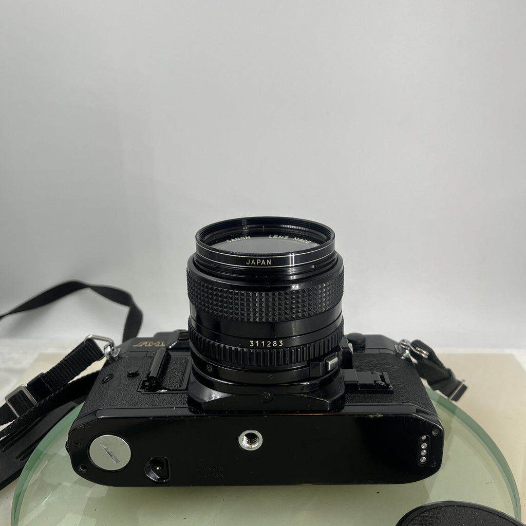 BEAUTIFUL Canon A-1 35mm SLR Camera Body+ FD 28mm f/2.8 Olympic FULLY WORKING3723