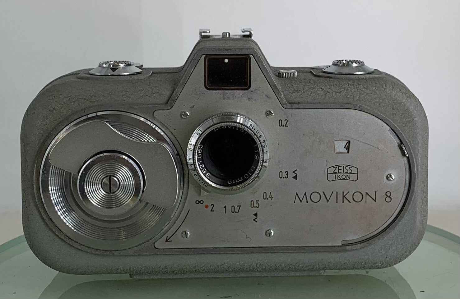 Zeiss Ikon Movikon 8 8mm Movitar f=10mm-vintage Cine Camera+Grey+Case#3311