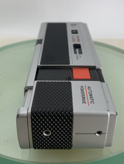 Vintage Halina Telewide Camera With Case Flash & MOTOR WORKING - TESTED - 5127
