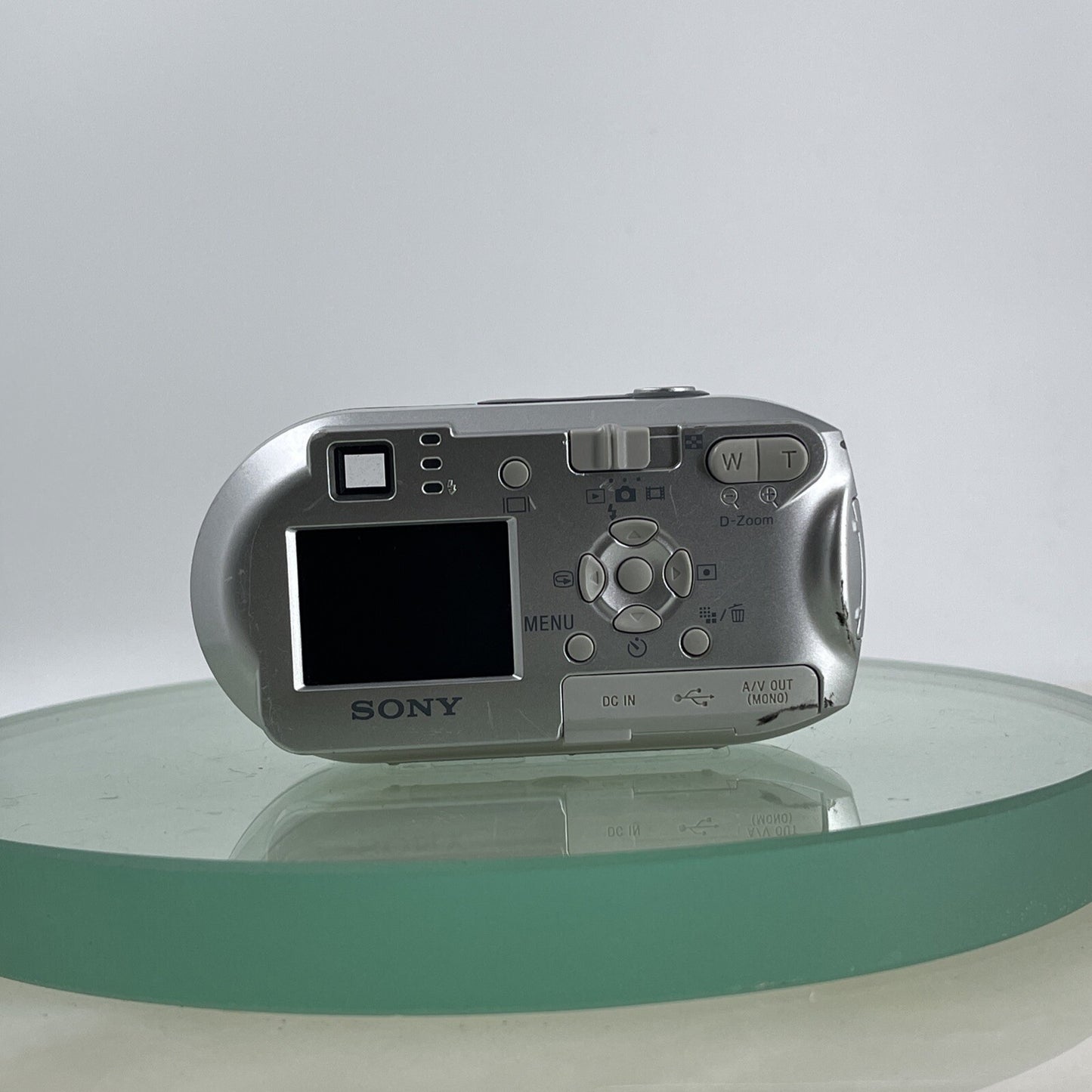 Sony Digital Camera Cybershot DSC-P43 4.1Megapixels Silver Tested #8384