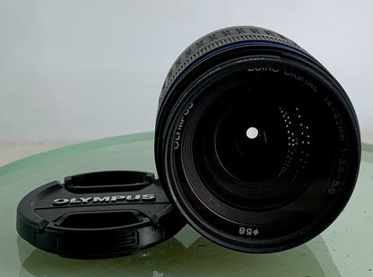 Olympus Zuiko Digital ED 14-42mm f3.5-5.6 Four Thirds Lens + Hoya Filter #3080