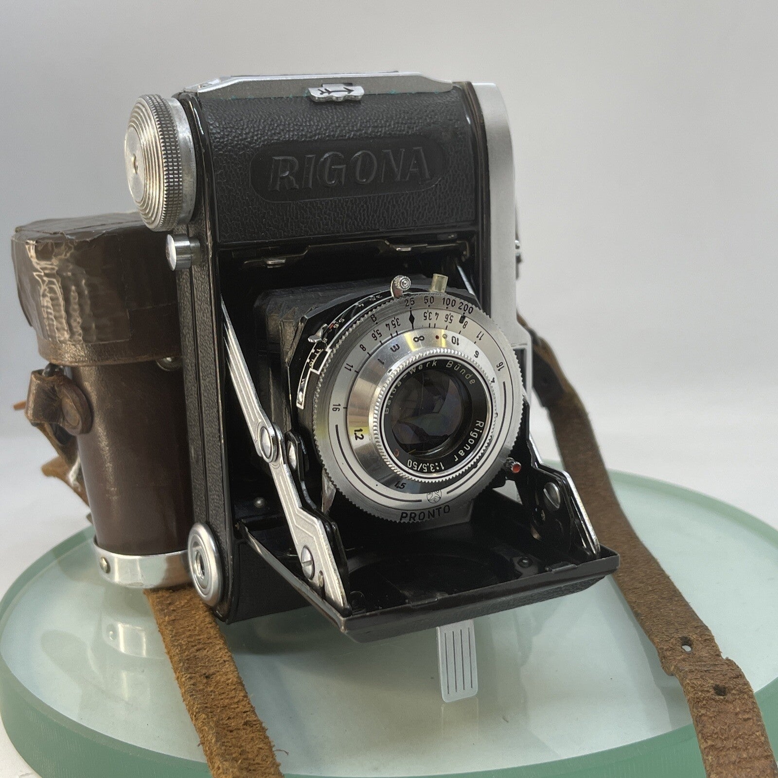 Balda Rigona  Collectable Vintage Folding camera with a 50mm f3.5 Lens TESTED3620