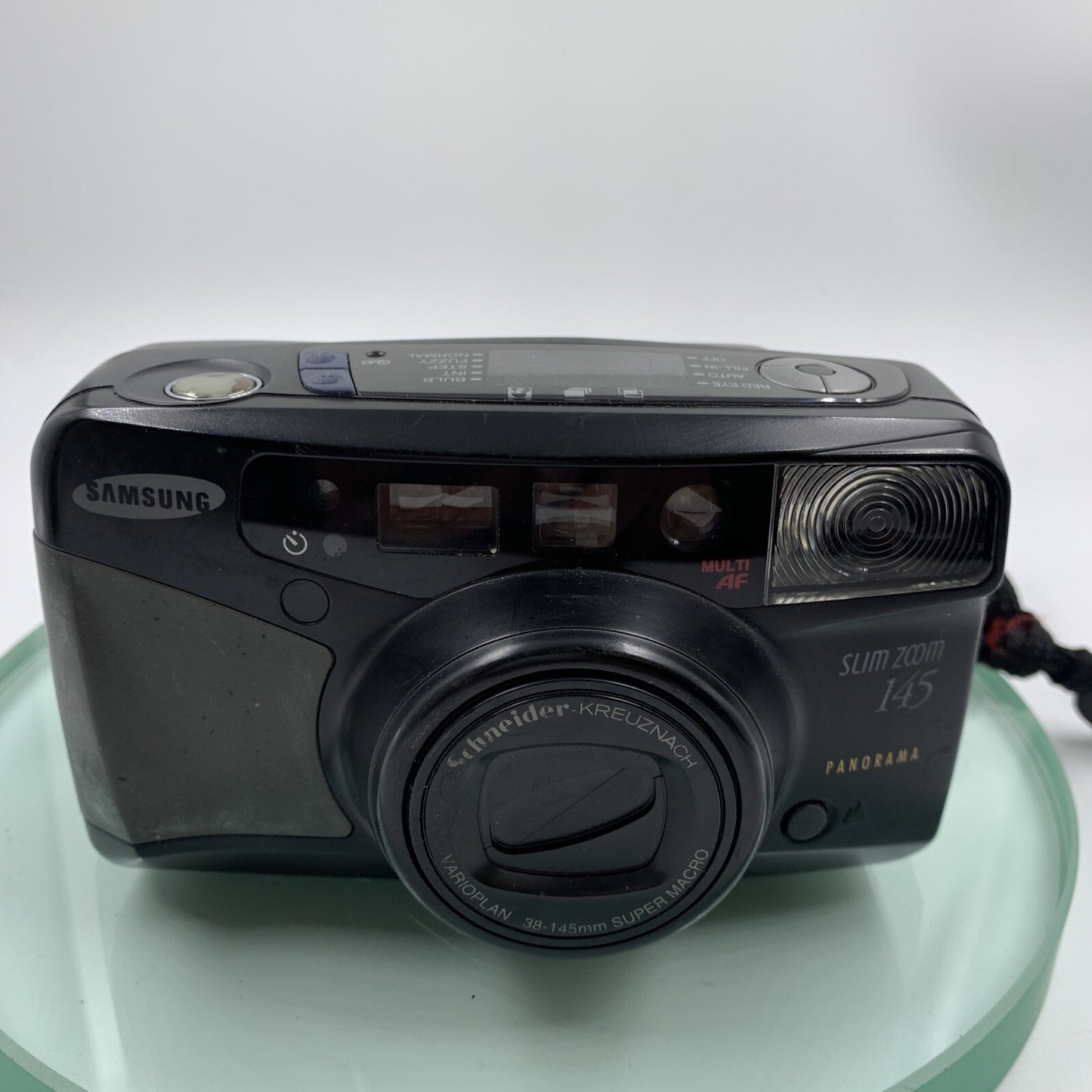 Samsung Slim Zoom 145 Panorama 38-145mm Film Camera Super Macro Lens #TESTED#9111