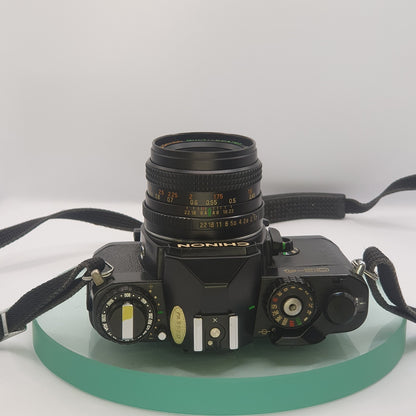 CHINON CE-4 35mm Film SLR Manual Camera with CHINON 50mm F/1.7 MC Lens #8033
