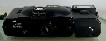 OLYMPUS XA2 Electronic Flash A11 D.ZUIKO 35mm f3.5 Point & Shoot+ Case   #217