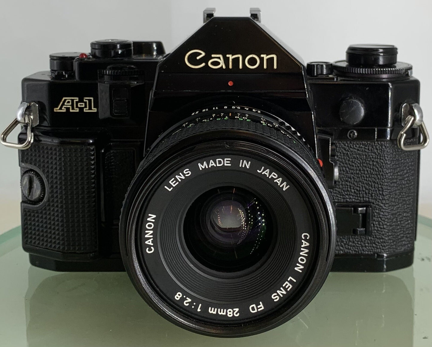 BEAUTIFUL Canon A-1 35mm SLR Camera Body+ FD 50mm f/1.8 FULLY WORKING #2190