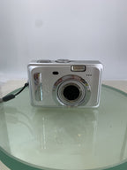 Pentax Optio S55 5.0MP Compact Digital Camera SILVER NO CARD TESTED - 8140