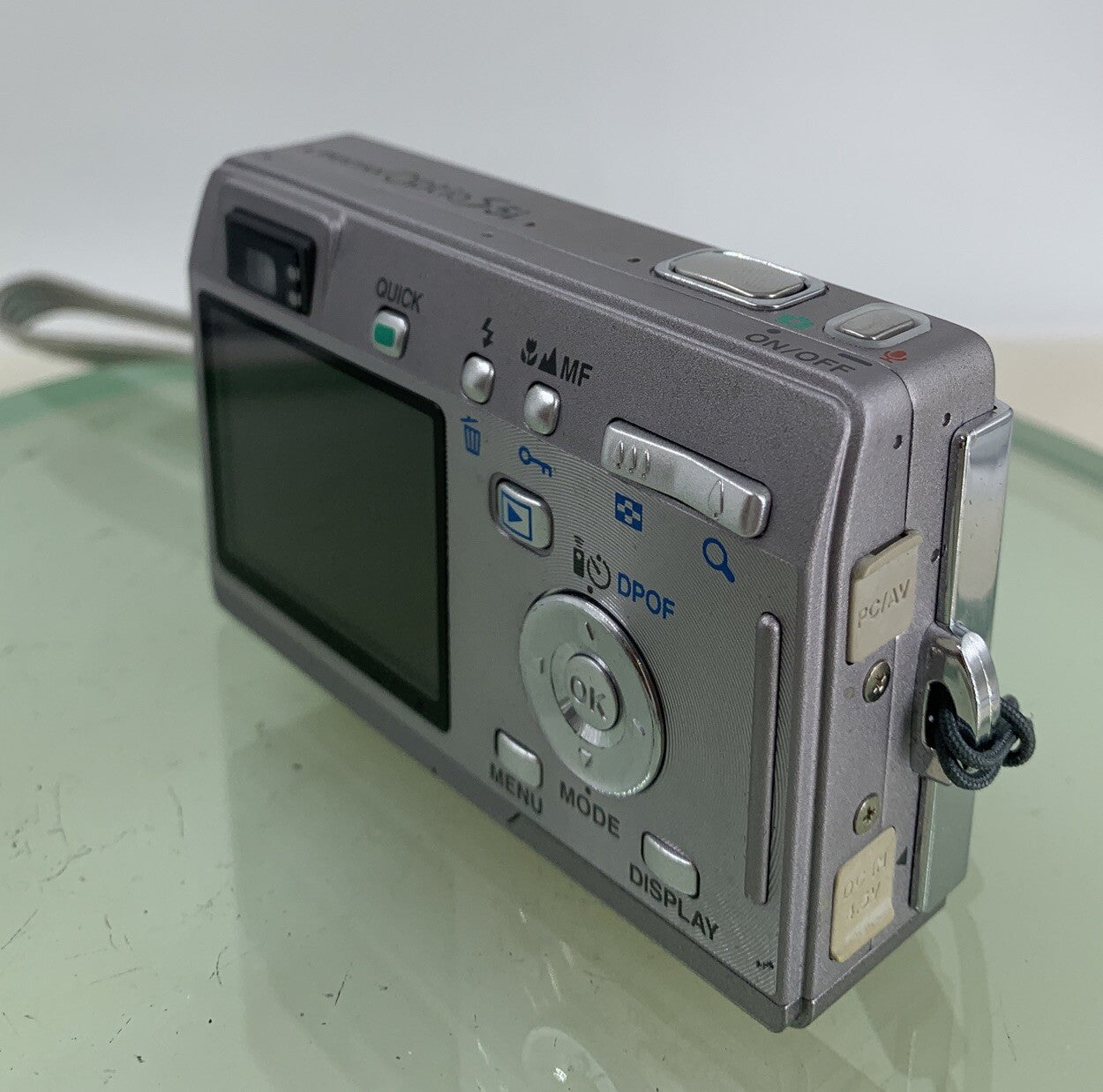 Pentax Optio S5i 5.0MP Compact Digital Camera WITH CHARGER AND COVER TESTED- 2896