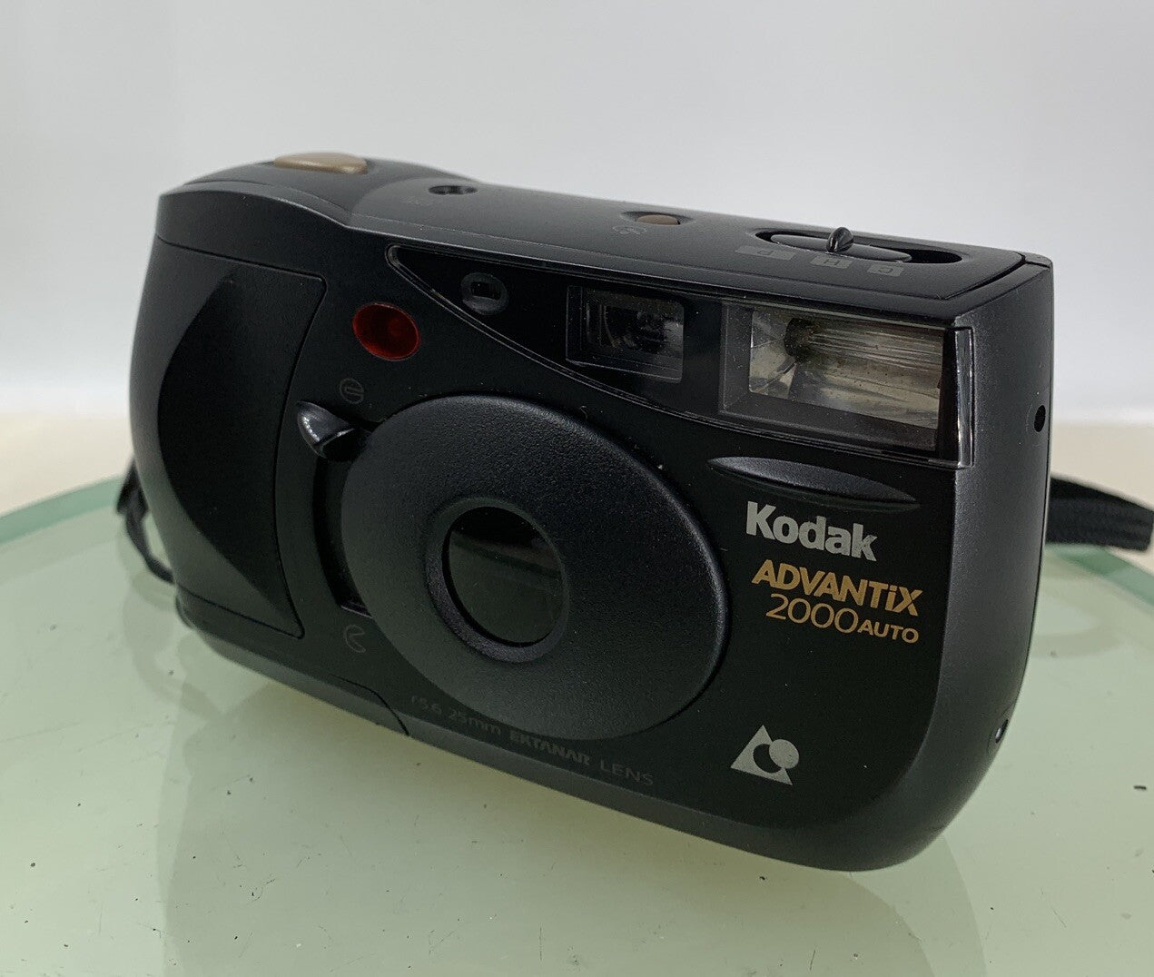 Kodak Advantix 2000 AUTO FILM CAMERA BLACK WITH CASE - TESTED - 8921