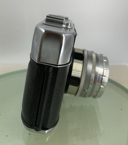 Halina 3000 45MM VINTAGE POINT AND SHOOT Film Camera SILVER&BLACK TESTED - 6336