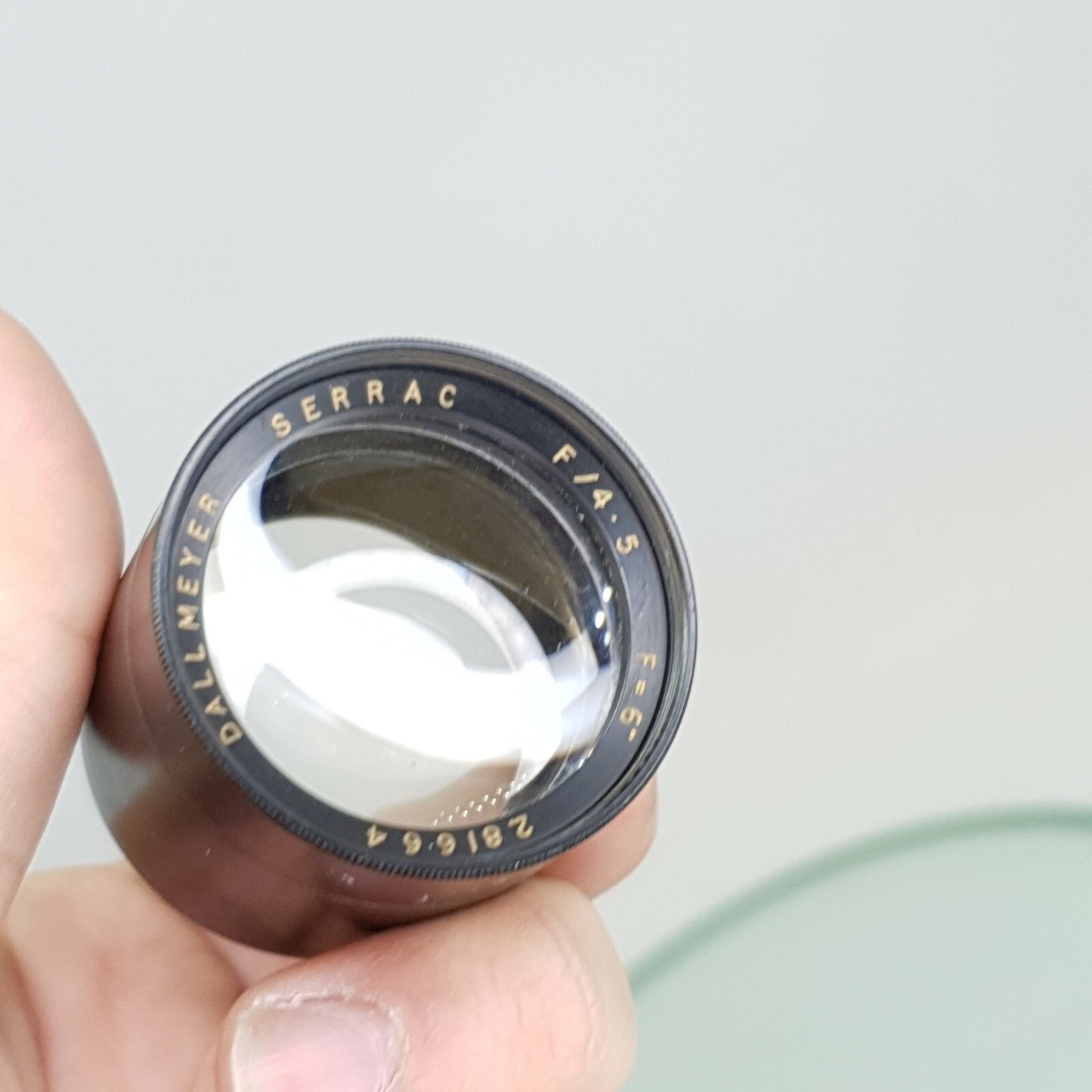 Dallmeyer Serrac f4.5 6 inch Lens. ENLARGING LENS EXCELLENT CONDITION  S:2816643