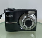 KODAK EASYSHARE C613 BLACK DIGITAL CAMERA NO CARD NO CHARGER TESTED - 5611