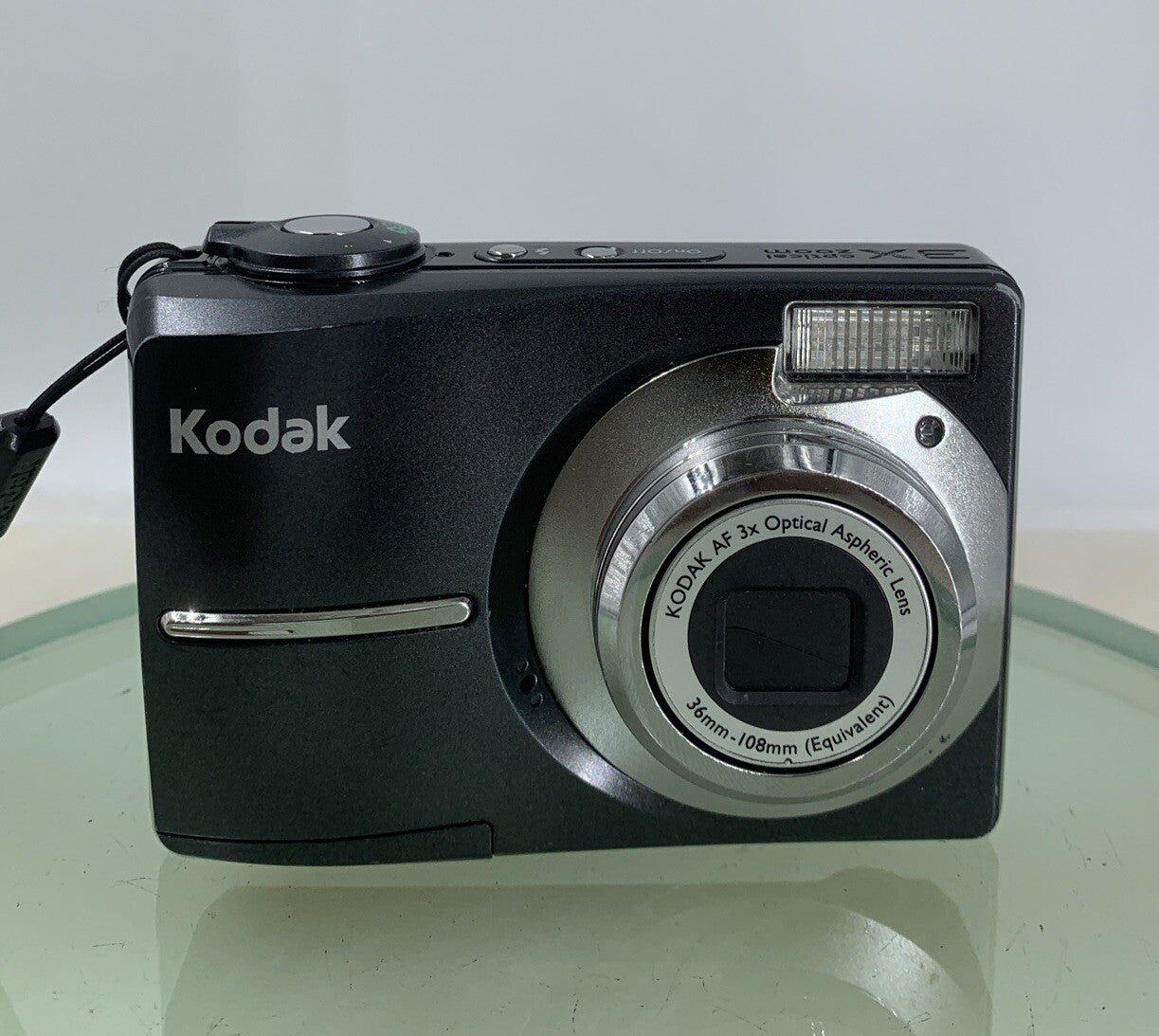 KODAK EASYSHARE C613 BLACK DIGITAL CAMERA NO CARD NO CHARGER TESTED - 5611