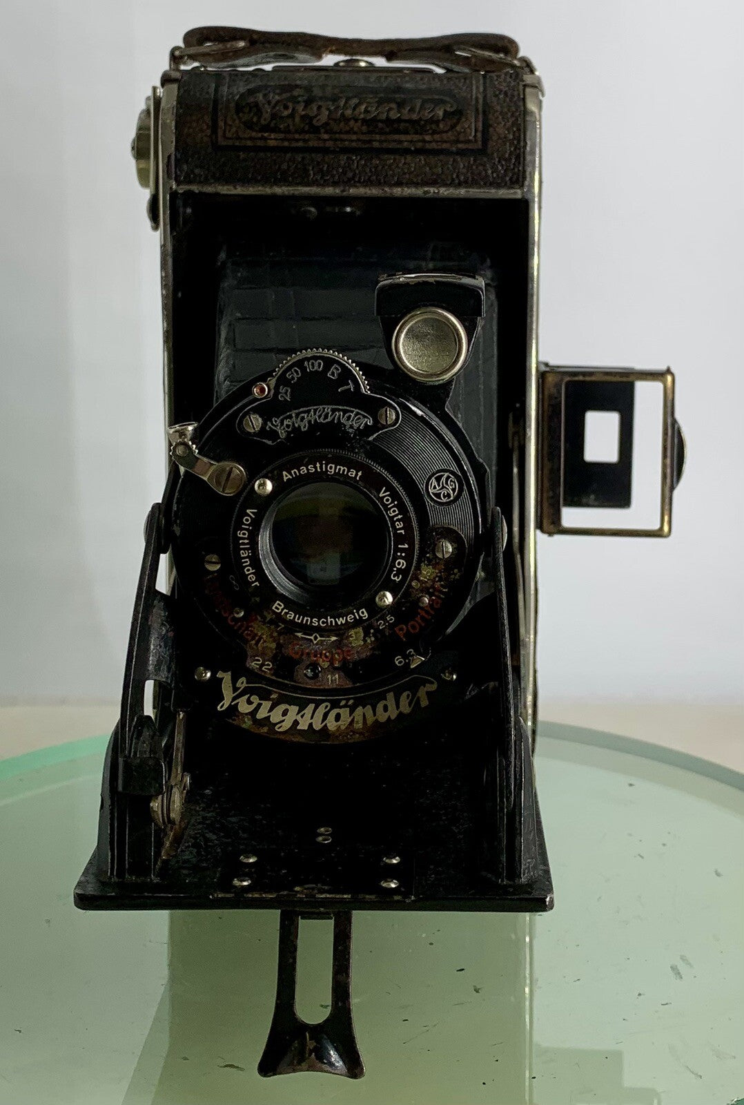 Voigtlander Bessa Anastigmat Voigtar 1:6.3 Lens Braunschweig Folding Film Camera1