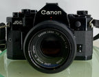 MINT Canon A-1 35mm SLR Camera Body+ FD 50mm f/1.8 + POWER WINDER + LARGE BUNDLE2