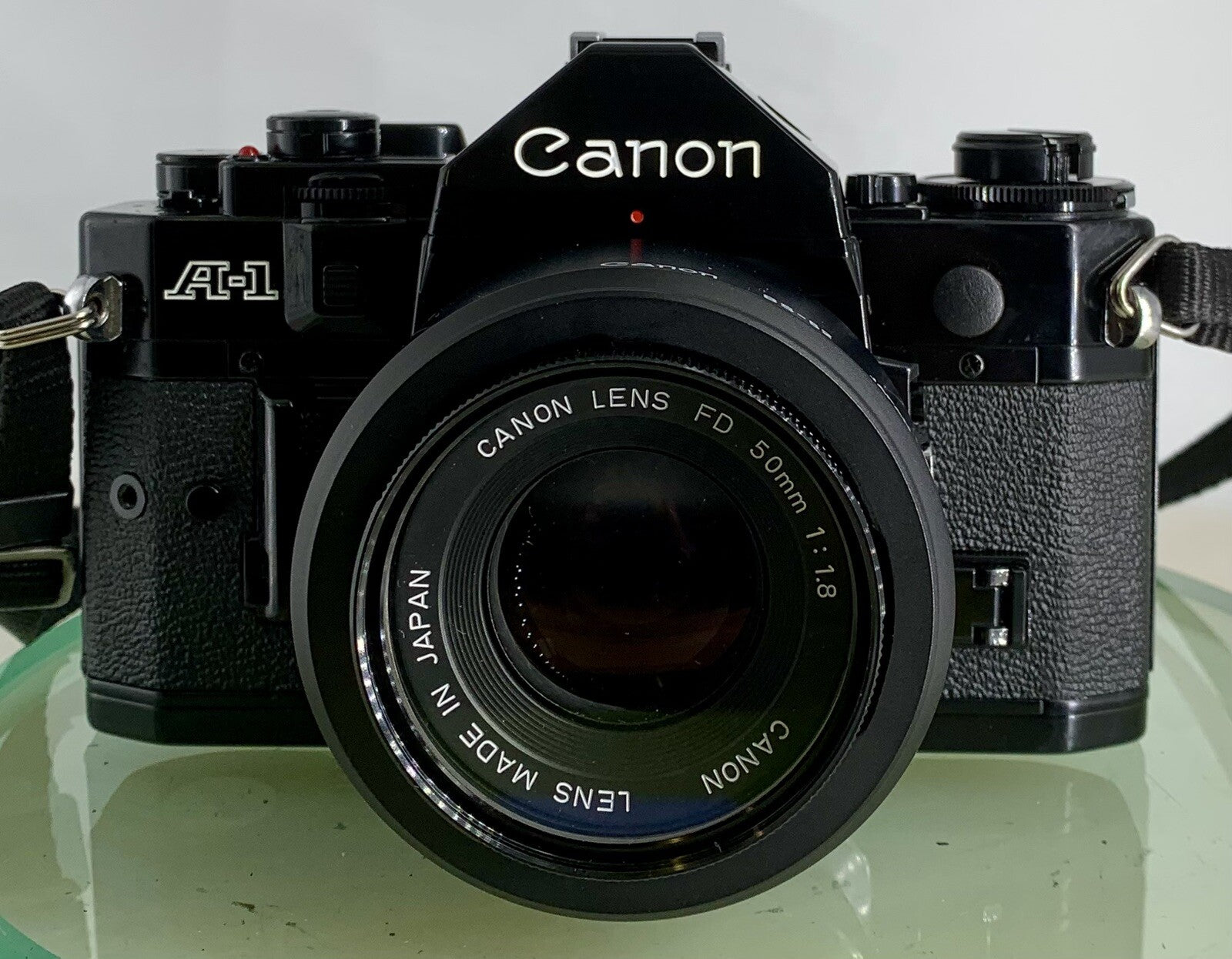 MINT Canon A-1 35mm SLR Camera Body+ FD 50mm f/1.8 + POWER WINDER + LARGE BUNDLE2