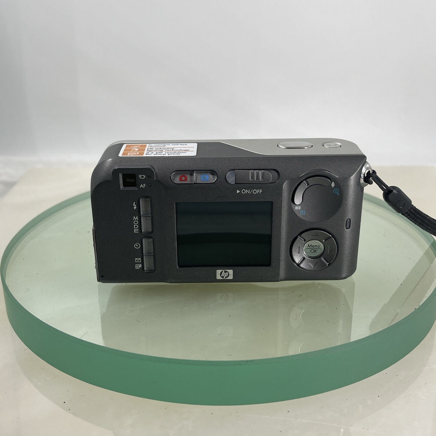 HP Digital Camera Photosmart M417 5.2MP Silver Tested #7044