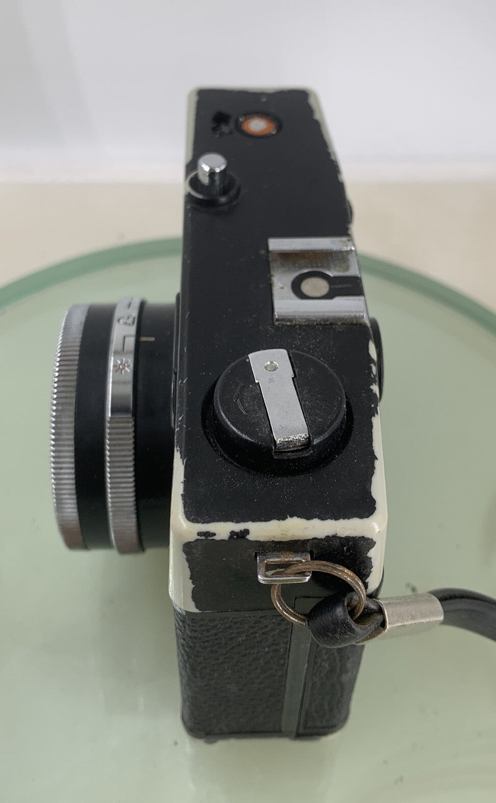 Prinz 35E 35mm Rangefinder Camera. BLACK WITH COVER  - TESTED - 9724