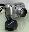 Olympus C-750 Ultra Zoom Digital Compact Camera 4MP SILVER NO CARD TESTED - 230