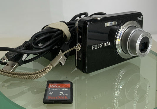 Fujifilm Digital Camera FinePix J29 12.2MP + CHARGER + 2GB CARD TESTED - 9870
