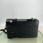 KONICA C35 EF-P VINTAGE 35mm FILM CAMERA MANUAL WIND HEXANON 38mm F4 LENS 4515