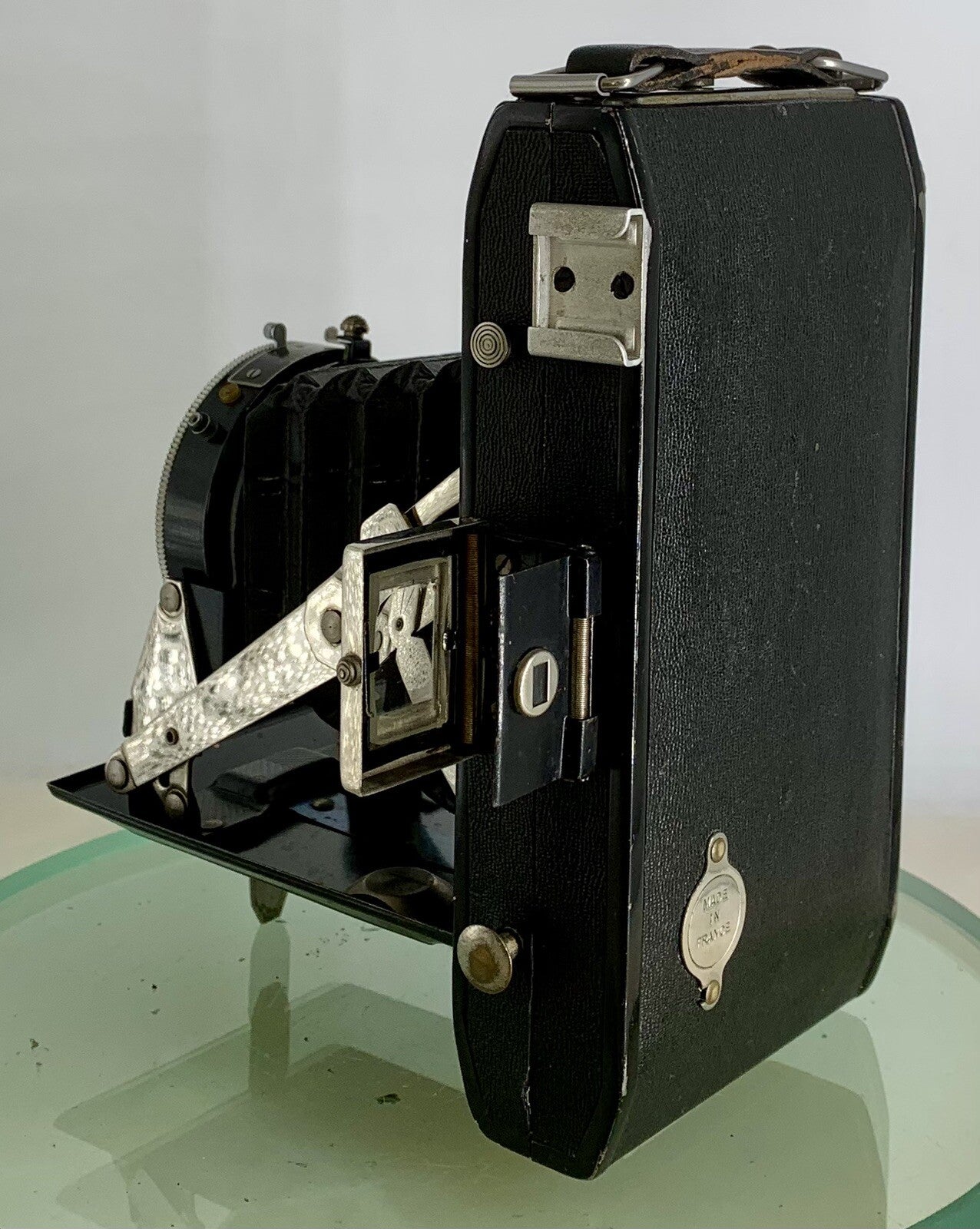 DEMARIA LAPIERRE ANASTIGMAT DEHEL FOLDING FILM CAMERA Manar F=90 1:3.5 LENS -3625
