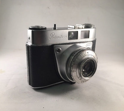 #683Kodak Retinette1A 35mm Film Camera with schneider-kreuznach reomar 50mm f3.50