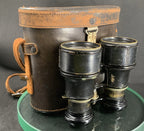 Antique Walker & Son WW1 Service Binocular + Case {Collectable Item}#1440