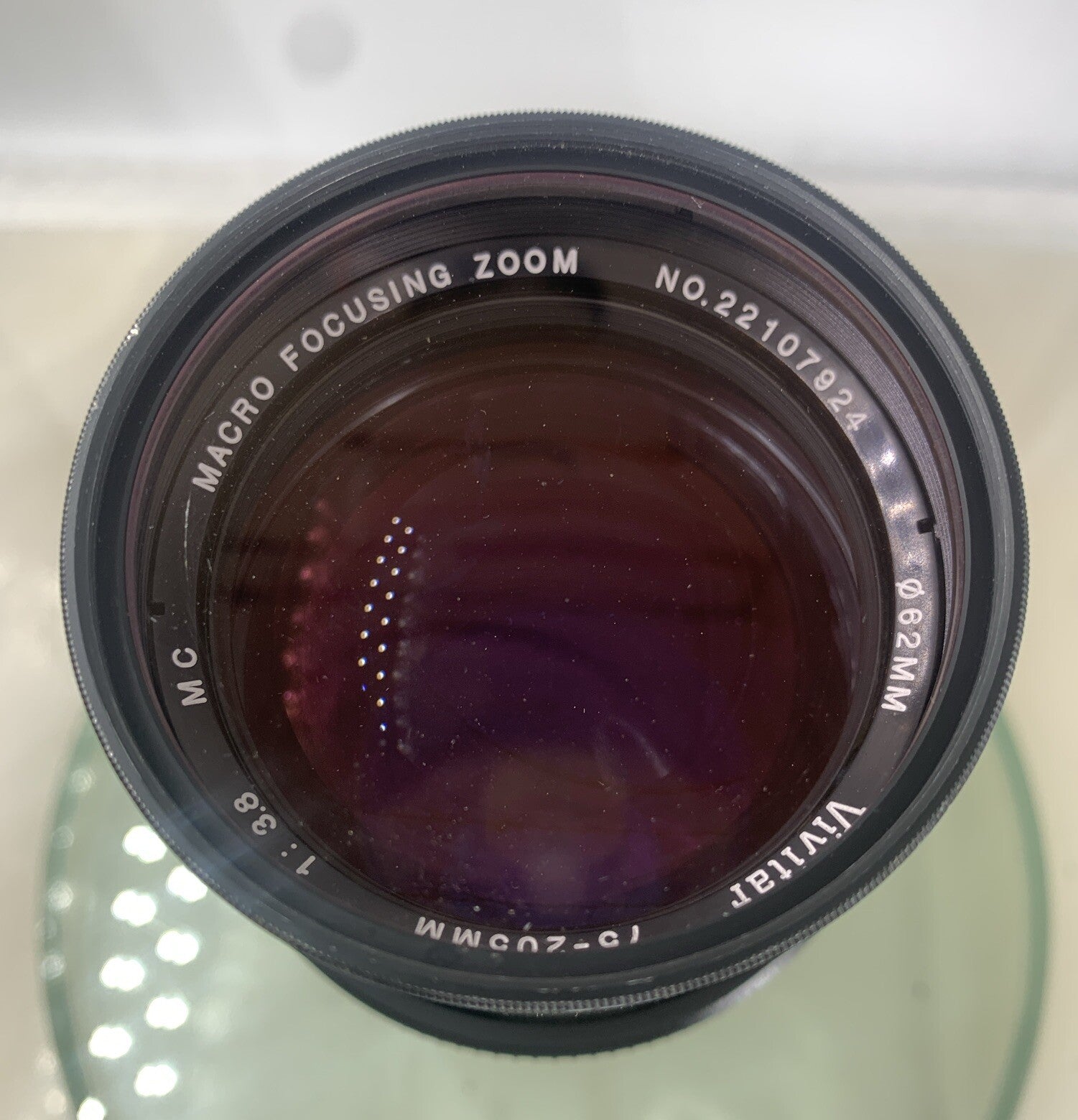 Vivitar 75-205mm Macro Focusing Zoom Lens BLACK PERFECTLY WORKING TESTED - 5371
