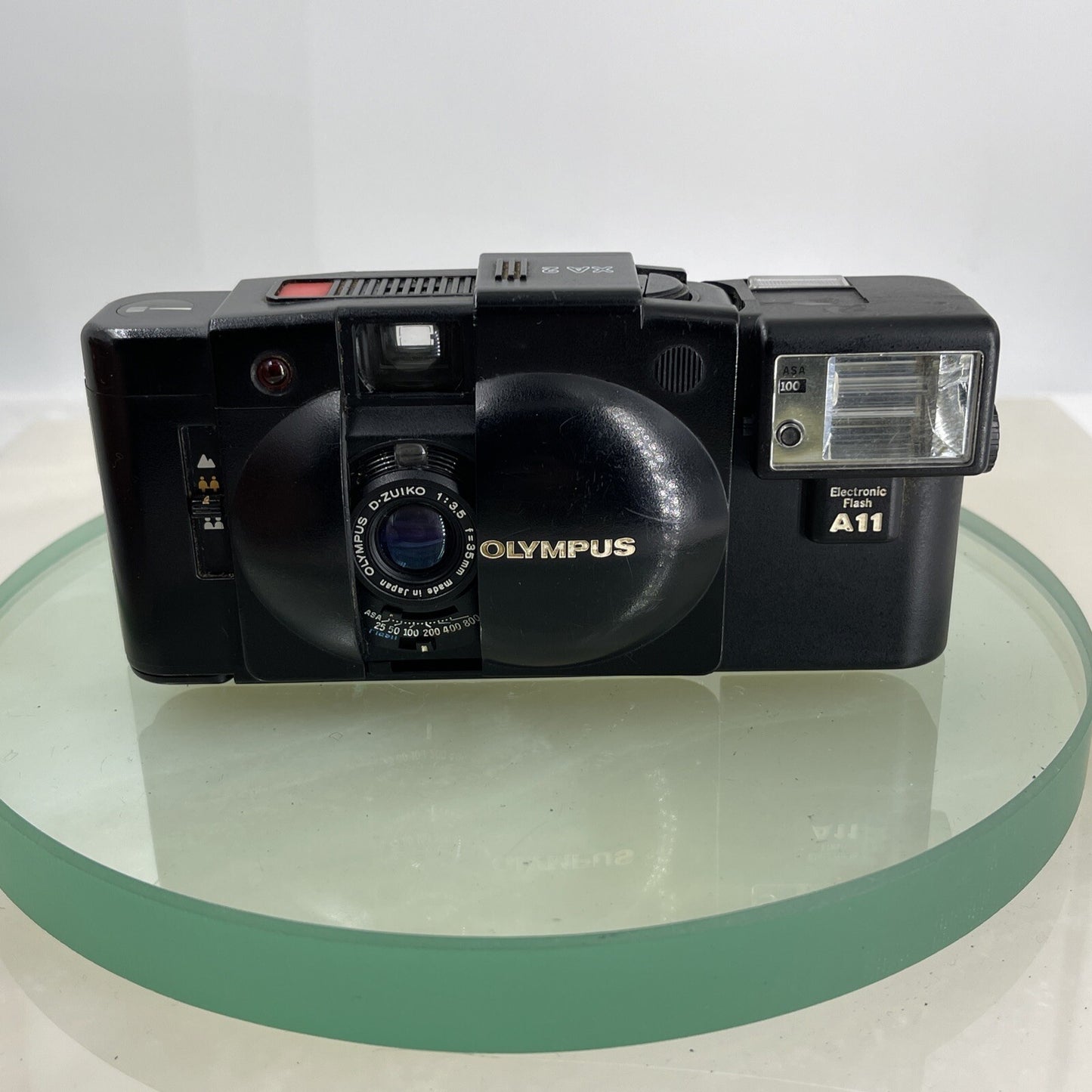 OLYMPUS XA2 Electronic Flash A11 D.ZUIKO 35mm f3.5 TESTED  POINT & SHOOT CAMERA1
