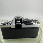 Olympus OM-2 35mm SLR camera body & Hotshoe 2 50mm 1:3.5 Silver Nose TESTED #88513