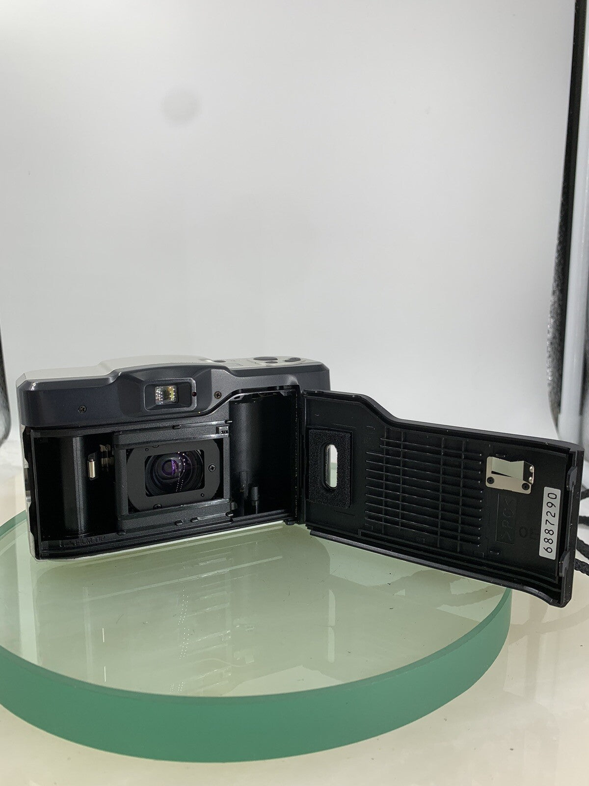 Konica Z Up 60 35mm Film Point and Shoot Camera SILVER PERFECTLY TESTED - 7836