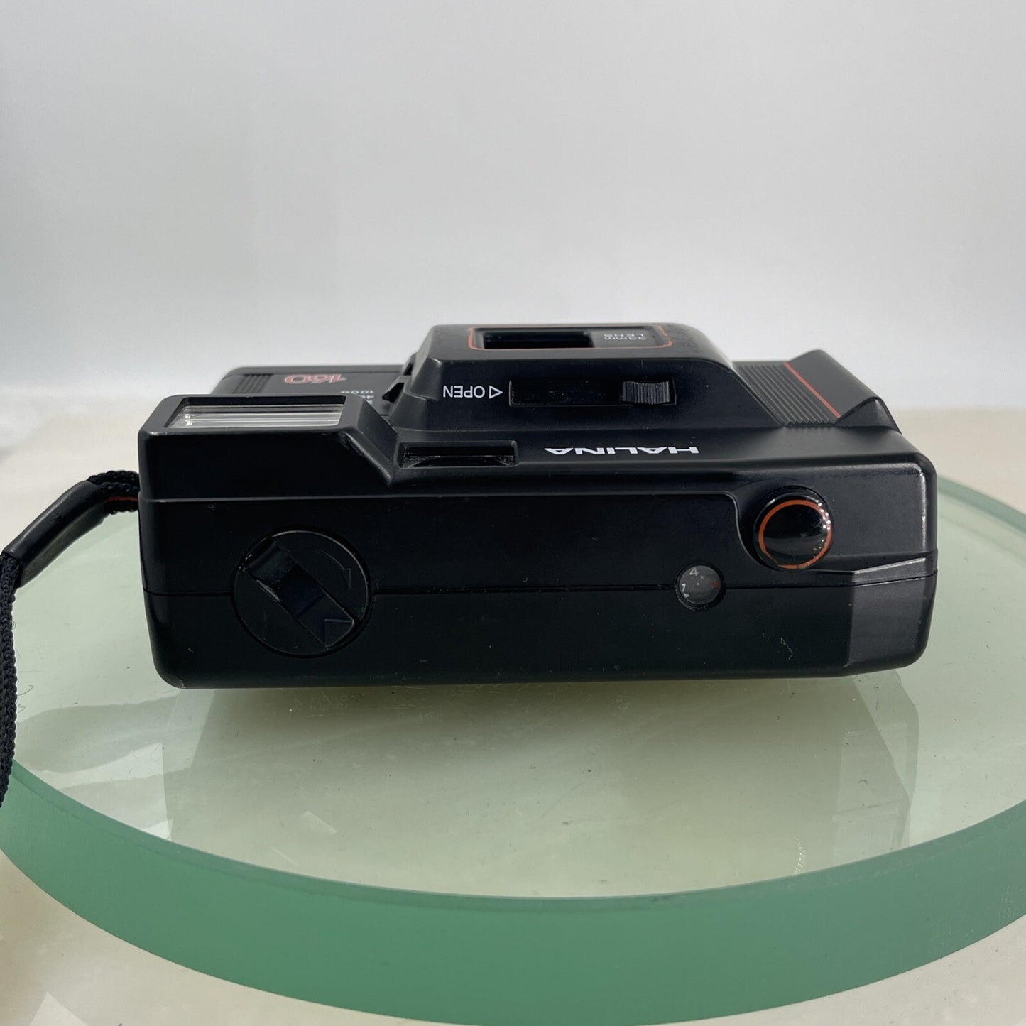 Halina 160 35mm f/5.6 Compact Camera Black Working Vintage #7166