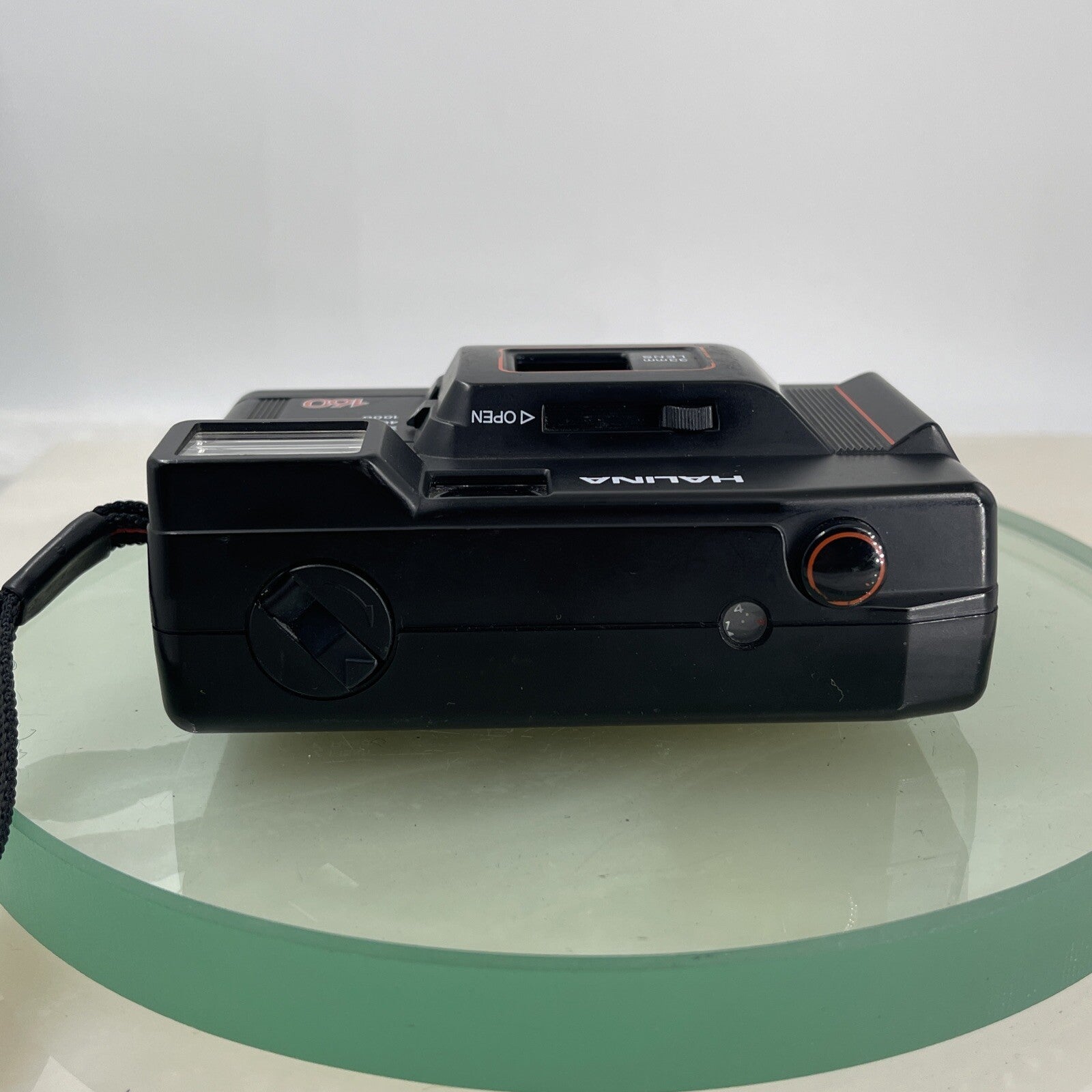 Halina 160 35mm f/5.6 Compact Camera Black Working Vintage #7166