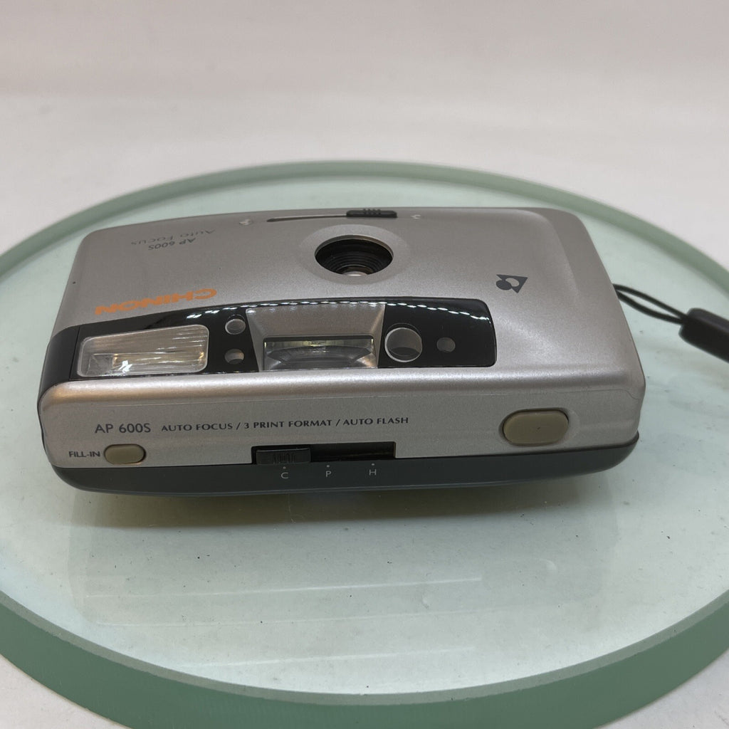 Chinon 35mm Compact Camera AP 600S AF Case Great Condition APS FILM#4884